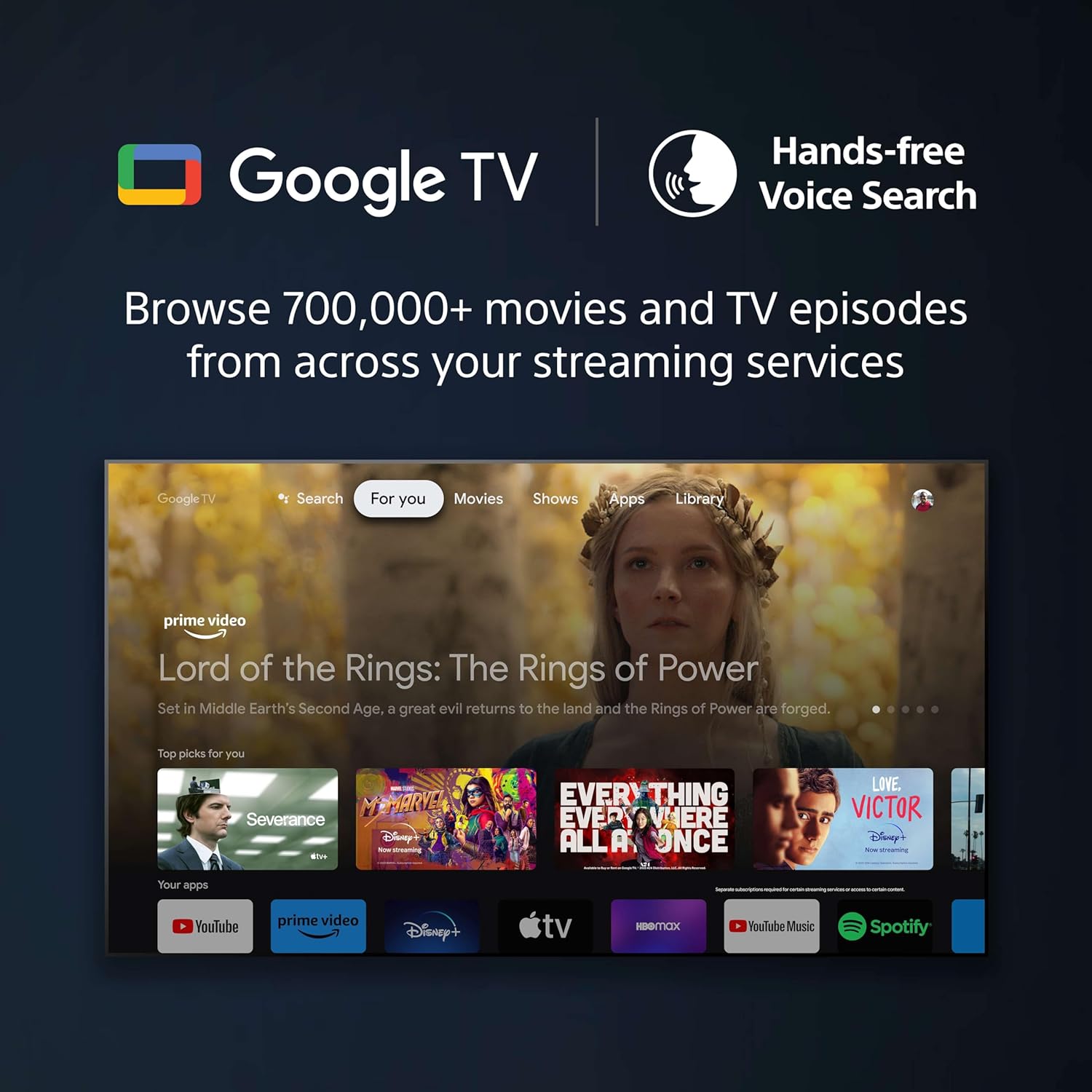 Sony BRAVIA XR, XR-65A80L, 65-inch, OLED, Smart TV, 4K HDR, Google TV, ECO PACK, BRAVIA CORE, PlayStation5 Perfect Match [F-rated energy efficiency].