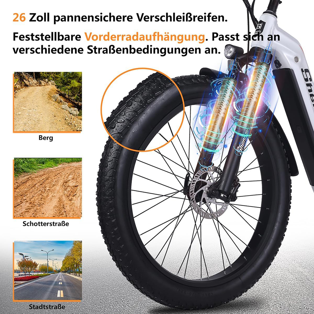 Shengmilo MX06 26 Inch Electric Bike