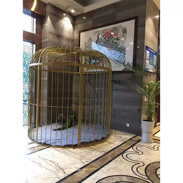 IRON DECORATIVE LARGE OUTDOOR BIRD CAGE