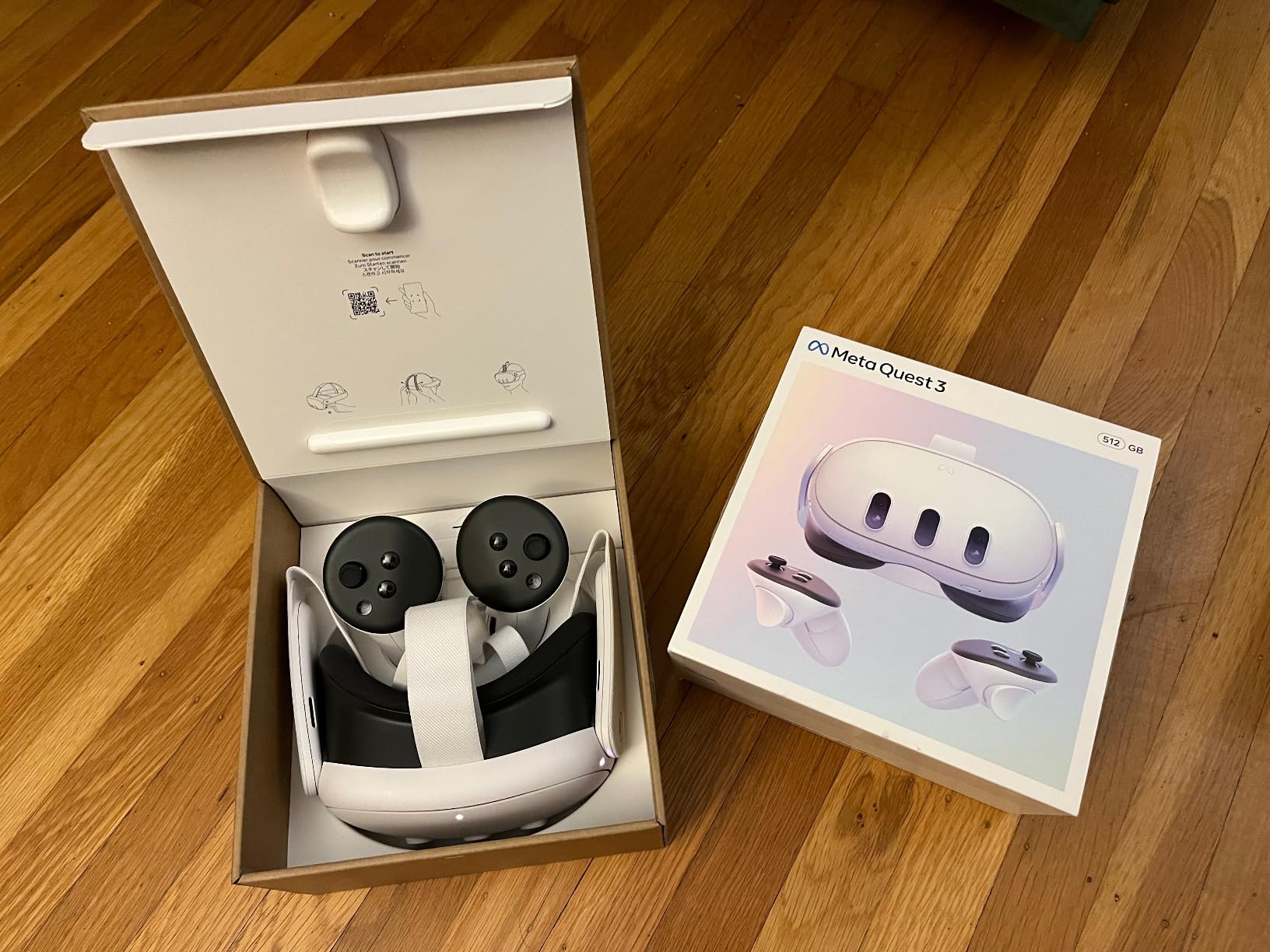 Quest 3 128GB or 512GB �?Breakthrough Mixed Reality �?Powerful Performance