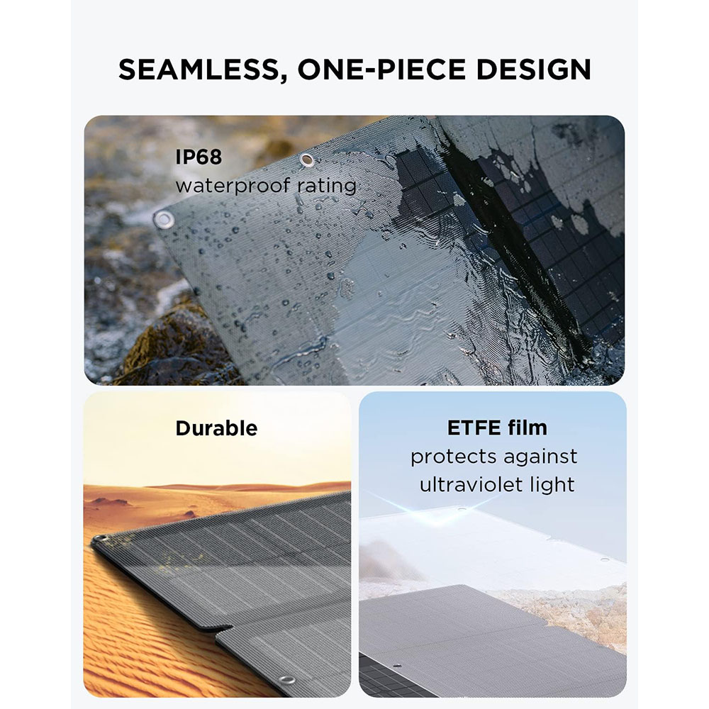 EF ECOFLOW RIVER 2 Max Solar Generator 512Wh Long Life LiFePO4 Portable Power Station and 160W Solar Panel