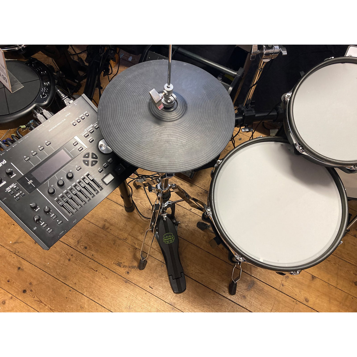 Roland TD-50K V-Drum Kit with Mesh Pads