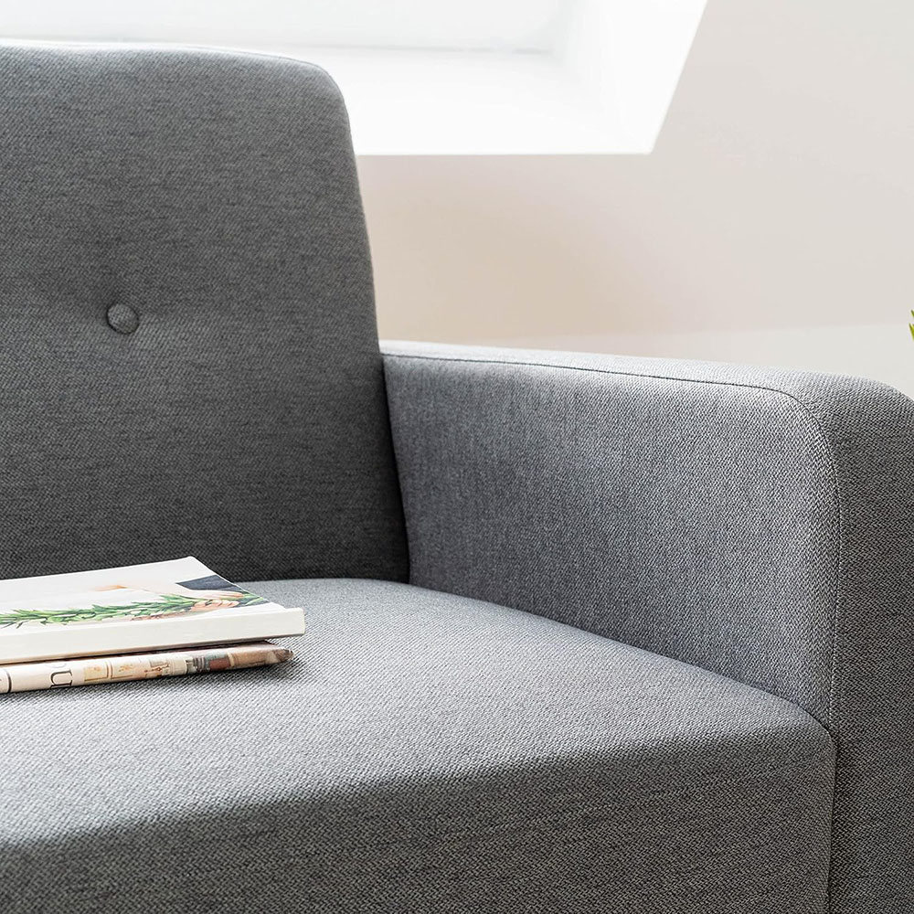 Mellow Adair Mid-Century Modern Loveseat